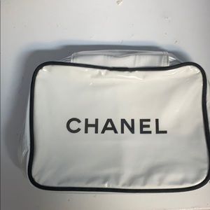 Chanel makeup bag